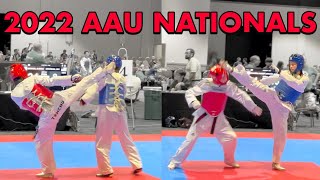 2022 AAU Nationals  Fight Highlights [upl. by Einitsed]