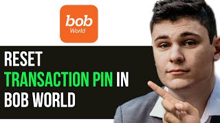 HOW TO RESET TRANSACTION PIN IN BOB WORLD 2024 FULL GUIDE [upl. by Follmer]