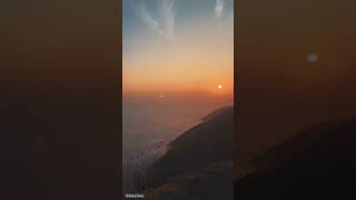 Bhadraj Temple🛕🥰 Sunset🌇 View Sunset trendingshorts shorts SaumyaKushwah [upl. by Anawait]