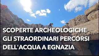 Scoperte archeologiche il percorso delle acque in una città romana gli scavi a Egnazia [upl. by Oleusnoc]