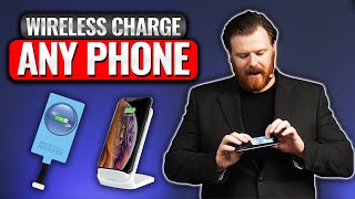 How to Add Wireless Charging to Any Android or iPhone Smartphone [upl. by Idmann232]