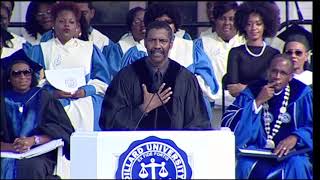 Dillard University 2015 Commencement Address  Denzel Washington [upl. by Divadnahtanoj185]