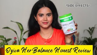 Oziva HerBalance For PCOS Honest Review SIDEEFFECTS NOT SPONSORED MUST WATCH BEFORE BUYING [upl. by Nnel]