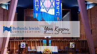 Yom Kippur Bethesda Jewish Congregation High Holy Days 20245785 [upl. by Sion623]