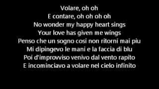 Dean martin  Volare Lyrics [upl. by Martinsen]