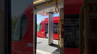 Departing Queens Wharf  CAF Urbos 3  Newcastle Light Rail Australia shorts [upl. by Blanch749]