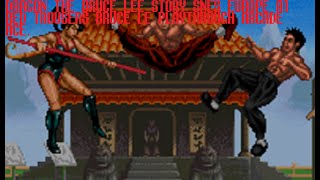 Dragon The Bruce Lee Story SNES Europe A1 Red Trousers Bruce Le Playthrough [upl. by Morten]