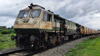 Ramanathapuram Rameswaram Electrification Updates  16751MS RMM Boatmail Express [upl. by Ahselet]