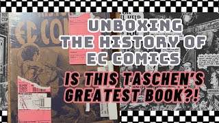 UNBOXING The History of EC Comics TASCHEN  Bill Gaines  Kurtzman  Wood  Davis  Craig  Orlando [upl. by Notlew]