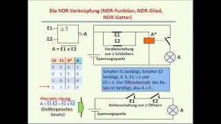 DIGITALTECHNIK  TUTORIAL 02 1 NAND NOR [upl. by Ennayoj456]