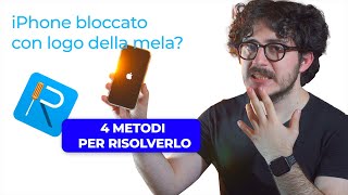 Come risolvere quotiPhone bloccato sulla mela memoria pienaquot dopo laggiornamento iOS 17 [upl. by Wunder274]