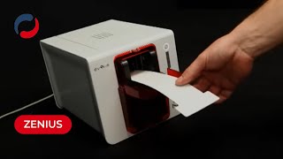 Evolis Zenius  Advanced printer cleaning [upl. by Ethelbert]