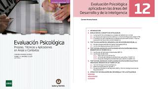 Evaluación Psicológica UNED  Tema 12 Parte 1 [upl. by Gnud]