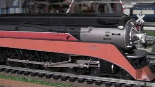 MTH Premier SP GS2 Daylight OGauge Steam Locomotive in True HD 1080p [upl. by Eeldivad]