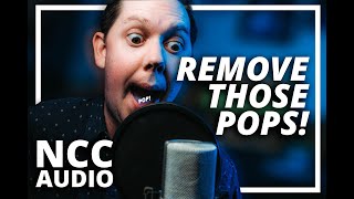 How to Remove Pops in Your Podcast Recording Adobe Audition [upl. by Flower]