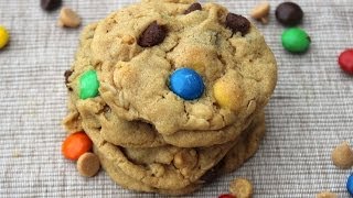 HOW TO MAKE MONSTER COOKIES COOKIE MONSTER STYLE [upl. by Enined]