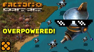 Defender Capsules in Factorio are Overpowered [upl. by Airuam]