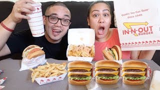 IN N OUT  MUKBANG EATING SHOW [upl. by Hilliary]