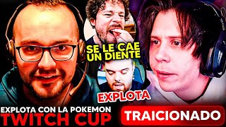 RUBIUS y FOLAGOR ¡TRAICIONADO en la POKEMON TWITCH CUP IBAI y XOKAS ¡EXPLOTAN y DANIREP ¡ACUSADO [upl. by Bel]