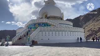 Shanti stupa leh ladakh [upl. by Tallou]