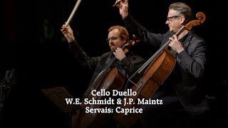 Cello Duello  Servais Caprice [upl. by Arriaet]