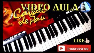 Video Aula Timidez Cavalo de Pau No Teclado [upl. by Elisabetta883]