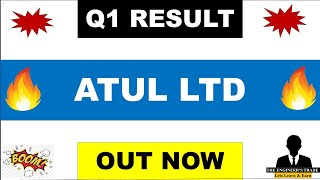 Atul Q1 Results 2025  Atul Ltd results today  Atul Ltd share latest news  Atul Ltd share  Atul [upl. by Idonah74]