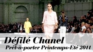 Défilé Chanel prêtàporter printempsété 2011 [upl. by Sonni]