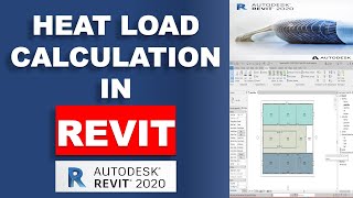 REVIT MEP 2017 HEATING AND COOLING LOAD CALCULATION [upl. by Gintz305]