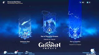 Genshin Impact  Unreconciled Stars Event Gameplay vs Meteorite Shards Locations [upl. by Plantagenet]