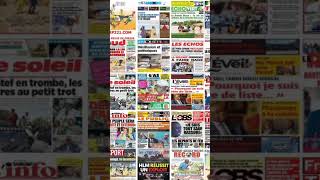 Revue de presse Ahmed aïdara actualités senegal shorts [upl. by Aciretehs]