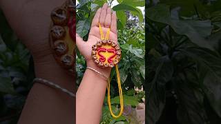 Jewelry Making With Mouldit Clay😍 art clay shortsfeed youtubeshorts newvideo [upl. by Skiest]