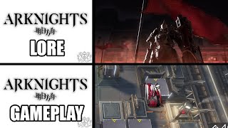 Arknights Lore VS Gameplay Victoria Edition [upl. by Nnylanna]