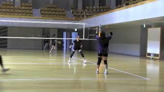 Japan Pro Volleyball Ball Control Routine [upl. by Rafferty465]