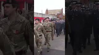 Loughborough Town Remembrance Day Parade 2024 [upl. by Leverett630]