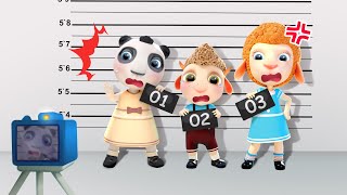 Baby Police Chase Thief  Saving Little Baby  Dolly and Friends Cartoon [upl. by Eserehc]