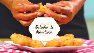 BOLINHO DE MANDIOCA RECHEADO [upl. by Rehc]