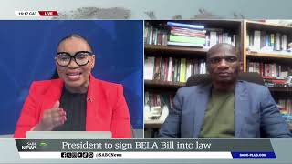 BELA Bill I Political Analyst Prof Ntsikelelo Breakfast weighs in on the bill [upl. by Genet]