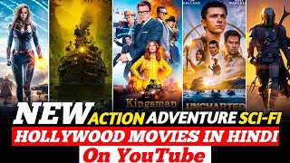 Top 10 Best ScifiAction Hollywood Movies On YouTube In Hindi  2024 Hollywood movies in hindi [upl. by Dmitri]