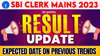 SBI Clerk Mains 2023 Result Update  SBI Clerk Mains Expected Result Date [upl. by Rise]