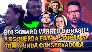 ⛔BOLSONARO VARREU O BRASIL A esquerda ficou ASSUSTADA com a ONDA CONSERVADORA [upl. by Briano]