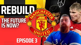 REBUILDING Manchester United  Episode 3  Football manager 2024 [upl. by Evante]