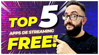 OS 5 MELHORES APLICATIVOS DE STREAMING GRATUITOS [upl. by Drona922]