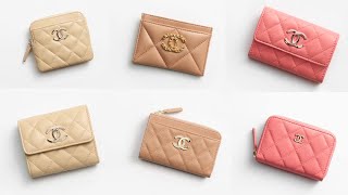 CHANEL FALLWINTER PRECOLLECTION 202425 ❤️ CHANEL WALLETS CARD HOLDERS POUCHES [upl. by Durware433]