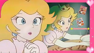 💗 Super Mario Bros Nagatanien Curry Commercial Circus and Rodeo Peach Moments 💗 [upl. by Carri]