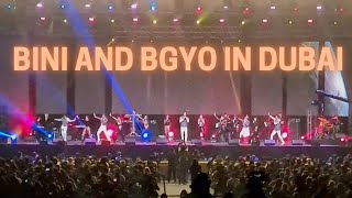 IMX DUBAI 2021 Presents BINI BGYO [upl. by Tsenre]