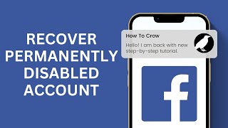 How to Recover Permanently Disabled Facebook Account 2024  Disabled Facebook Account Recovery [upl. by Nraa]