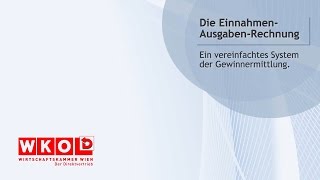 Webinar Die Einnahmen  Ausgaben Rechnung vereinfachtes System der Gewinnermittlung [upl. by Oirramaj575]