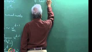 Mod01 Lec13ex Debye Theory of Specific Heat Lattice Vibrations  Worked Examples [upl. by Ahtel]