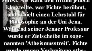 Johann Gottlieb Fichte [upl. by Gollin]